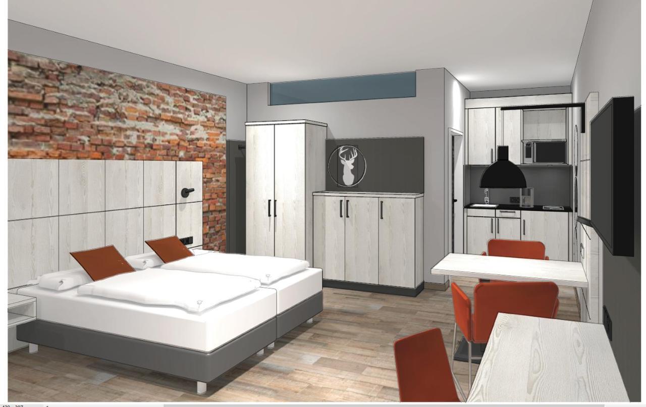 Kehl Boardinghouse Hirsch - Apartments In Kork מראה חיצוני תמונה
